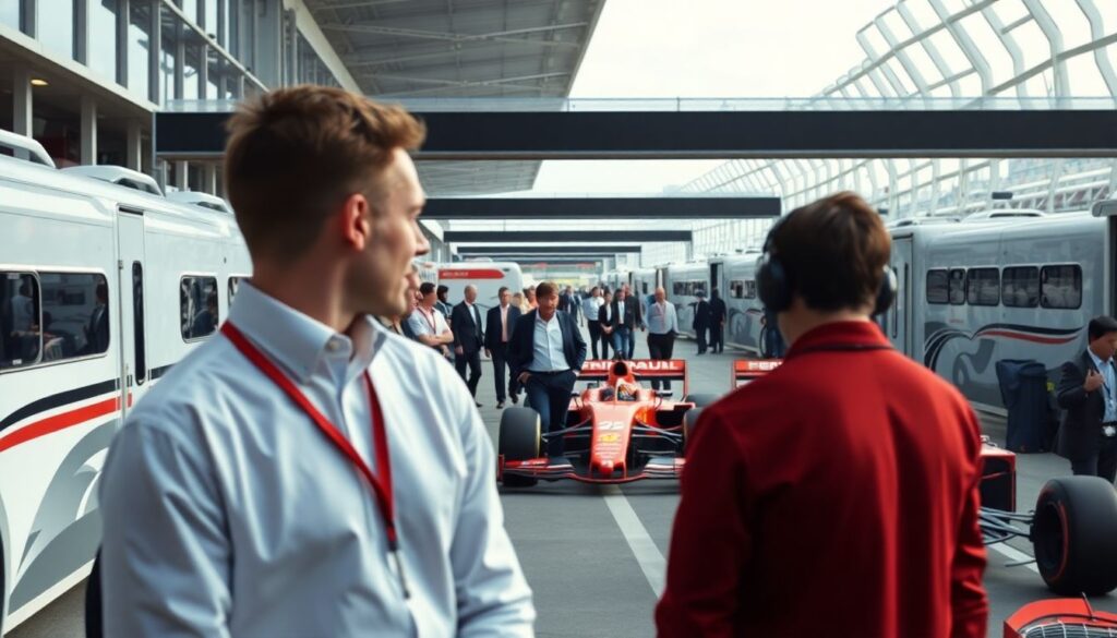 Скрытая жизнь паддока: как команды работают с инсайдами, слухами и «политикой» в боксах - иллюстрация