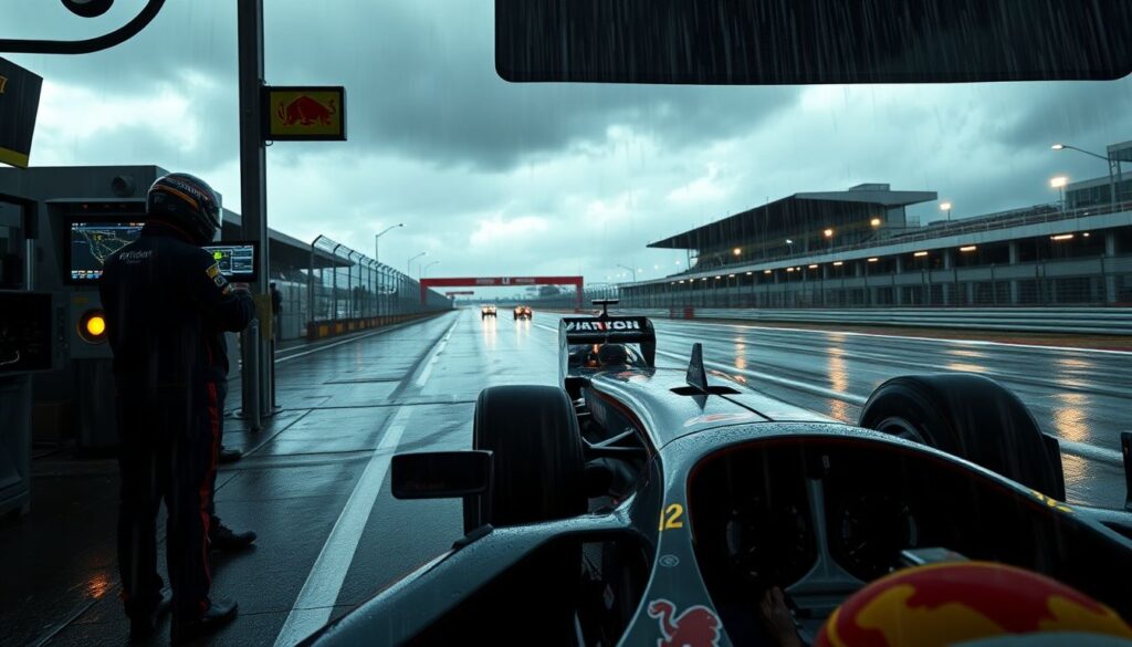 Как погодные условия переписывают сценарий Гран‑при: кейсы дождевых и смешанных гонок - иллюстрация