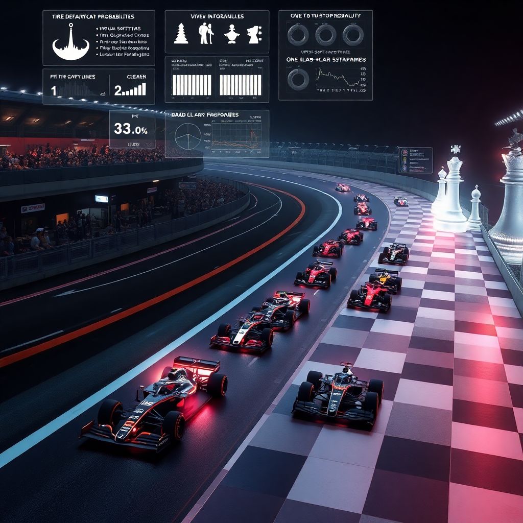 Формула-1 как шахматная партия: стратегии пит-стопов, подрезок и андеркатов