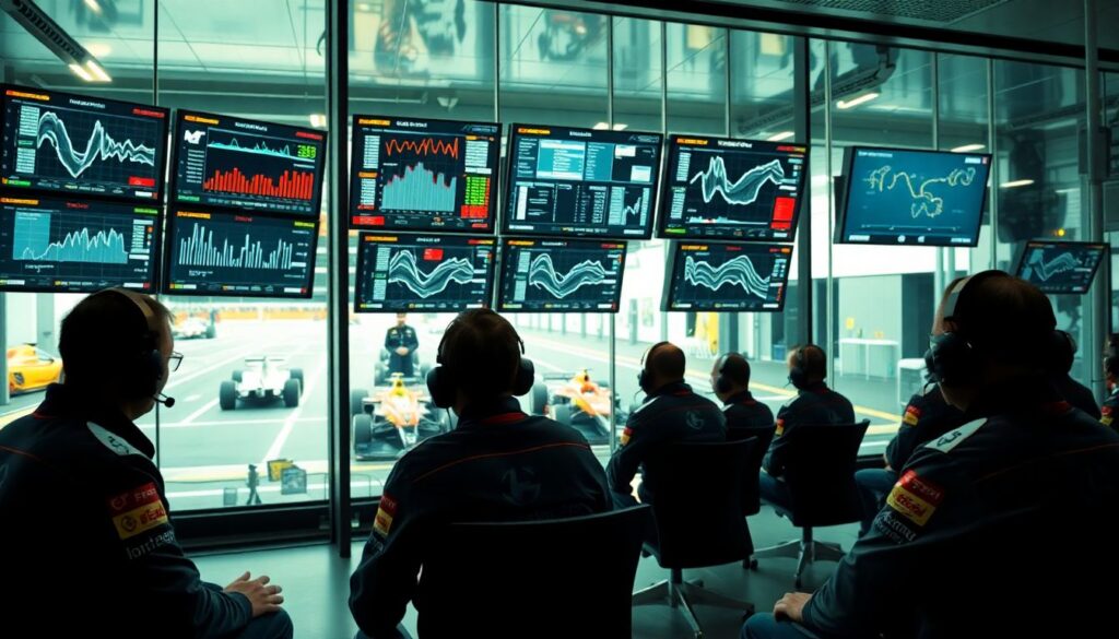 Внутри команды: как устроена работа штаба во время уик-энда Гран-при — от брифинга до чекered flag - иллюстрация