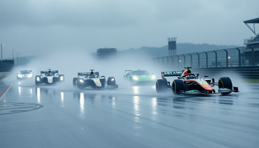 Дождевые гонки: почему одни пилоты становятся легендами на мокрой трассе, а другие теряются - иллюстрация