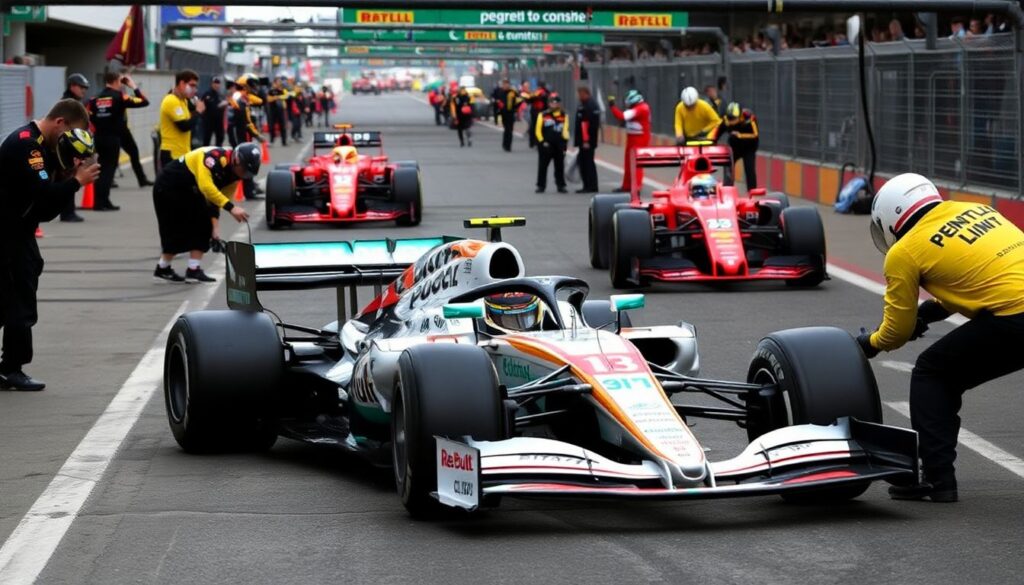 Гран-при как шахматная партия: разбор ключевых стратегических решений команд по питу и шинам - иллюстрация