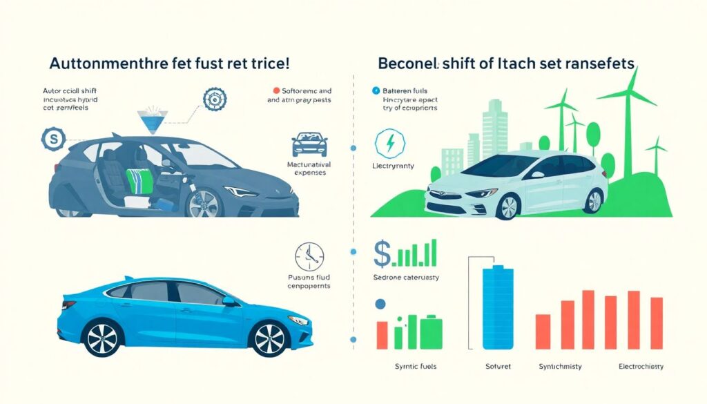 Будущее силовых установок: гибридные технологии, синтетическое топливо и электрорейсинг - иллюстрация