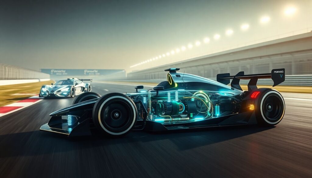 Будущее силовых установок: гибридные технологии, синтетическое топливо и электрорейсинг - иллюстрация