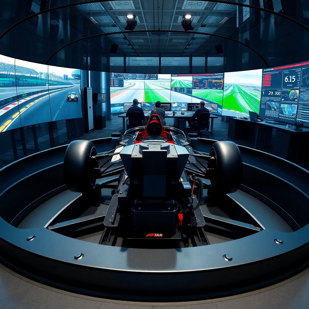 Как работают симуляторы Формулы‑1: путь от виртуальной трассы к настройкам болида