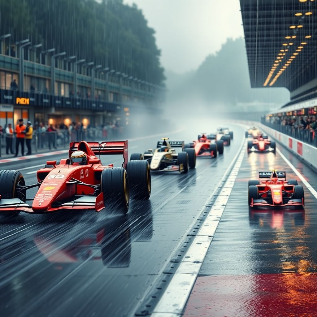 Фактор дождя в Формуле 1: как мокрая трасса меняет стратегию и поведение болида