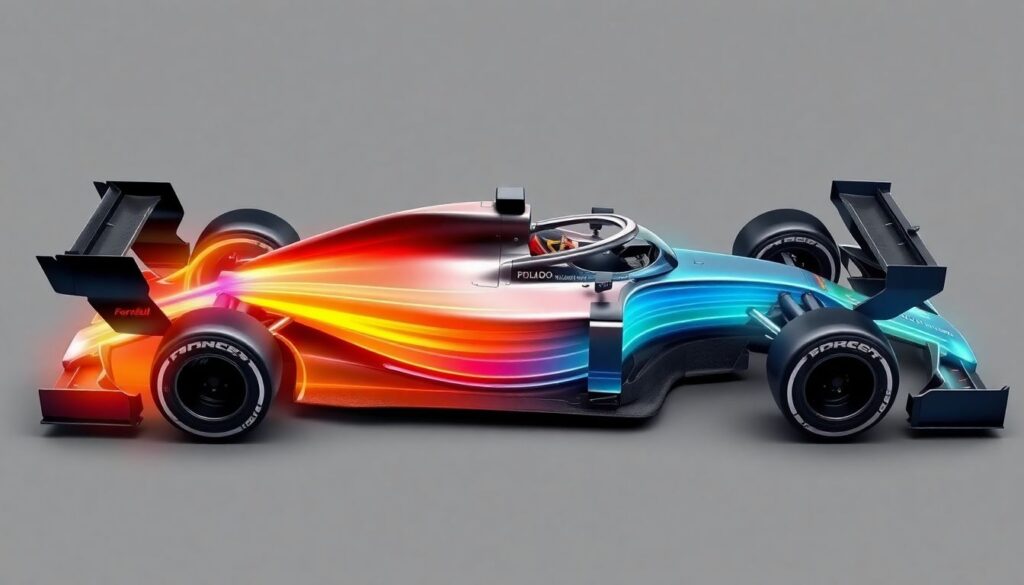 Эволюция аэродинамики в Формуле‑1 за последние 10 лет: от сложных антикрыльев к упрощённым решениям - иллюстрация