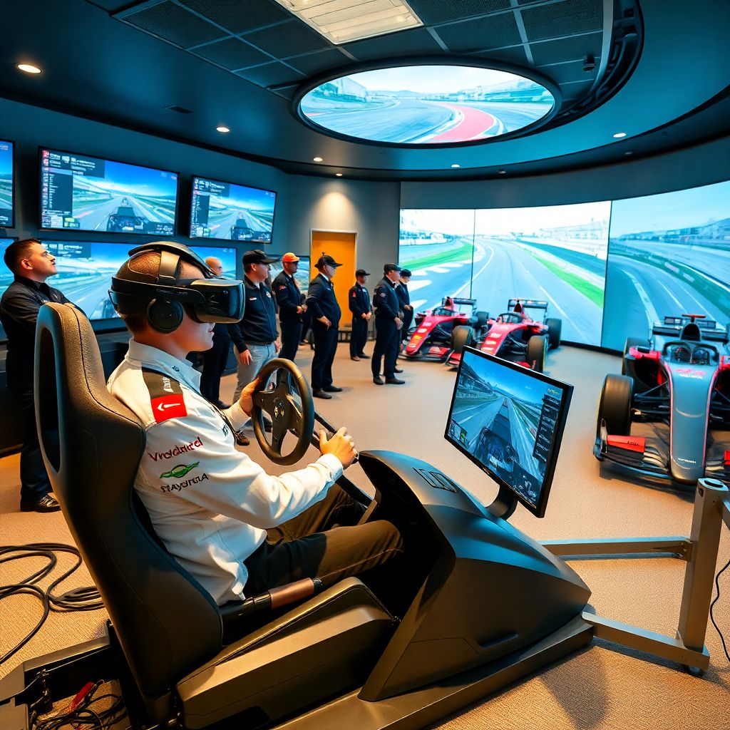 Симуляторы и виртуальная реальность в подготовке пилотов к реальным Гран-при
