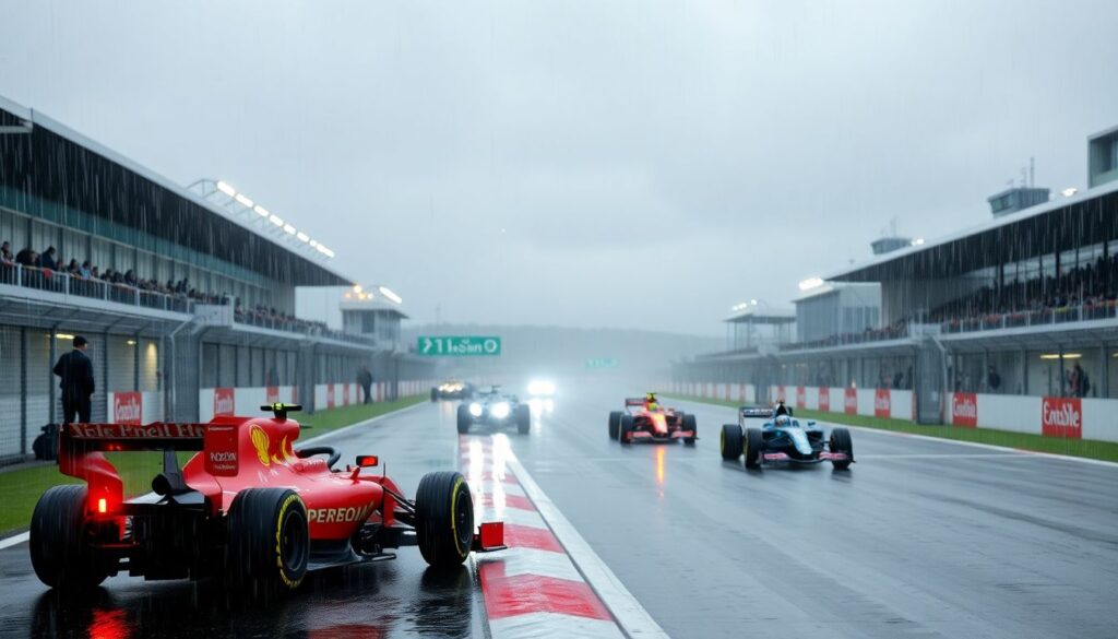 Метеорология в автоспорте: как прогноз погоды и динамика дождя меняют стратегию команд - иллюстрация